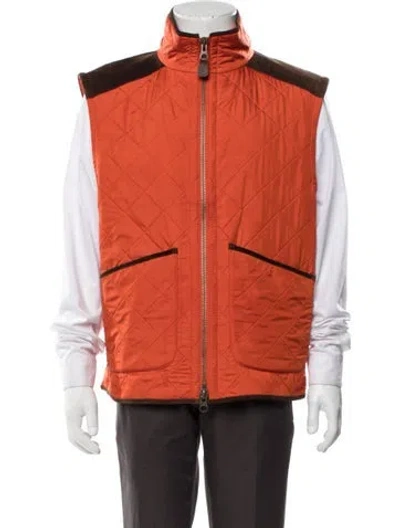 Pre-owned Polo Ralph Lauren Vest In Orange