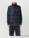 Polo Ralph Lauren Mens Annual Core Padded Regular-fit Recycled-polyester-down Gilet Polo Black In Blue