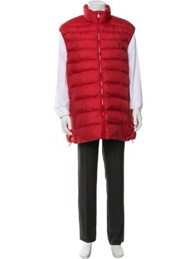 Pre-owned Polo Ralph Lauren Vest In Red
