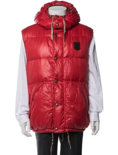 Pre-owned Polo Ralph Lauren Vest In Red