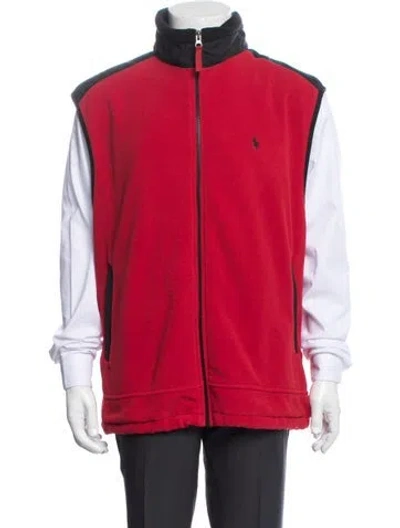 Pre-owned Polo Ralph Lauren Vest In Red