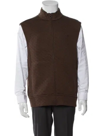 Pre-owned Polo Ralph Lauren Vest W/ Tags In Brown