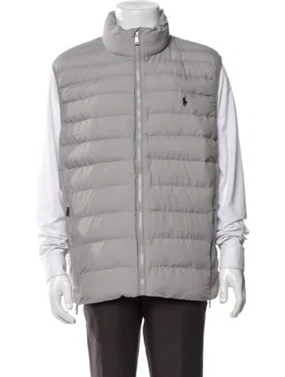 Pre-owned Polo Ralph Lauren Vest W/ Tags In Gray