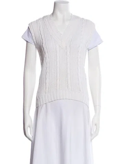 Pre-owned Polo Ralph Lauren Vest In White