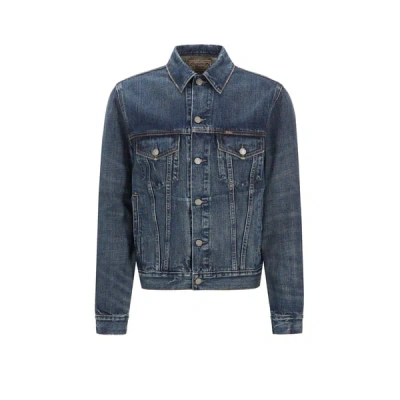 Polo Ralph Lauren Veste Iconique Camionneur En Jean In Blue