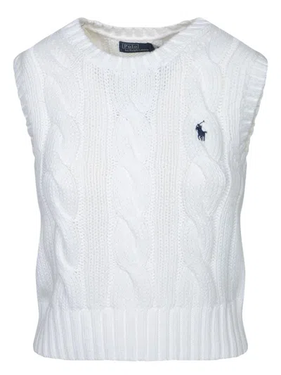 Polo Ralph Lauren Vests In White