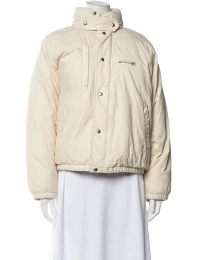 Pre-owned Polo Ralph Lauren Vintage 1980's Down Jacket In Neutral