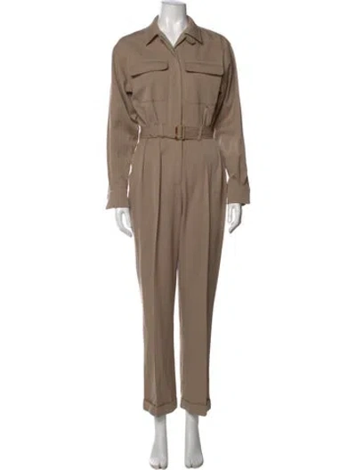 Pre-owned Polo Ralph Lauren Vintage 1980's Jumpsuit In Neutrals
