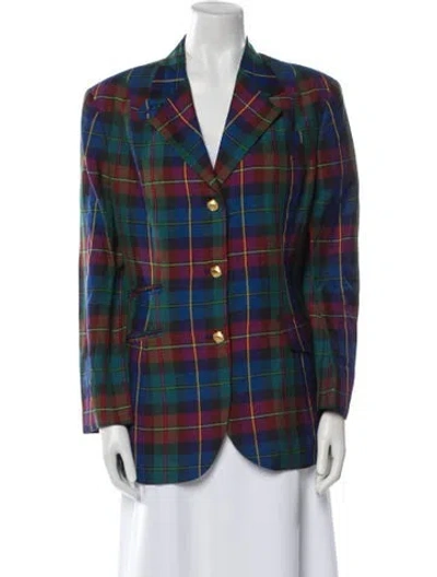 Pre-owned Polo Ralph Lauren Vintage 1990's Blazer In Blue
