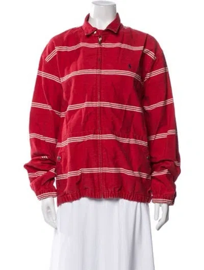 Pre-owned Polo Ralph Lauren Vintage 1990's Jacket In Red