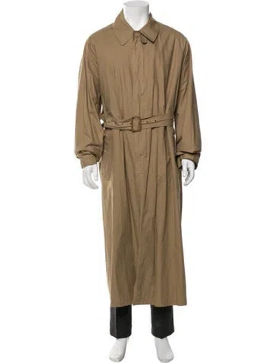 Pre-owned Polo Ralph Lauren Vintage 1990's Trench Coat In Neutral