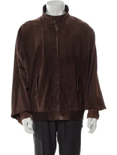 Pre-owned Polo Ralph Lauren Vintage 2000's Jacket In Brown