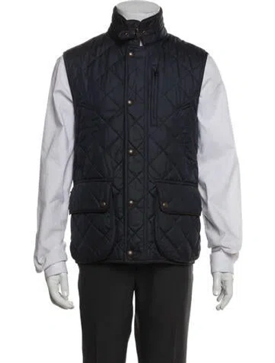 Pre-owned Polo Ralph Lauren Vintage 2000's Vest In Blue