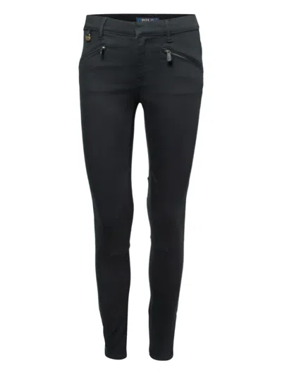 Pre-owned Polo Ralph Lauren Vintage Buttoned Jeans In Black