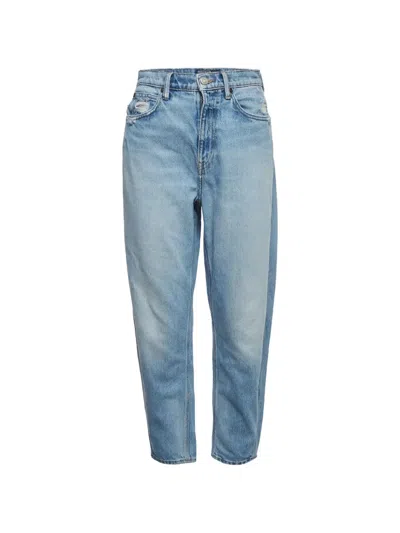 Pre-owned Polo Ralph Lauren Vintage Button-up Tapered Jeans In Blue