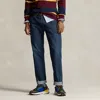 Polo Ralph Lauren Vintage Classic Fit Selvedge Jean In Brown