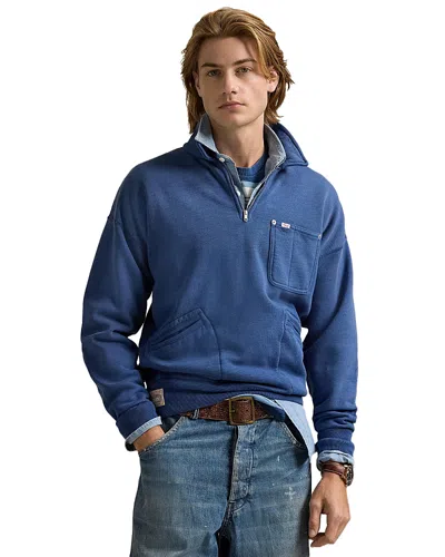 Polo Ralph Lauren Vintage Fit Fleece Pocket Sweatshirt In Old Royal