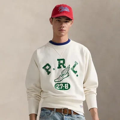 Polo Ralph Lauren Vintage Fit Logo Fleece Sweatshirt In Nevis