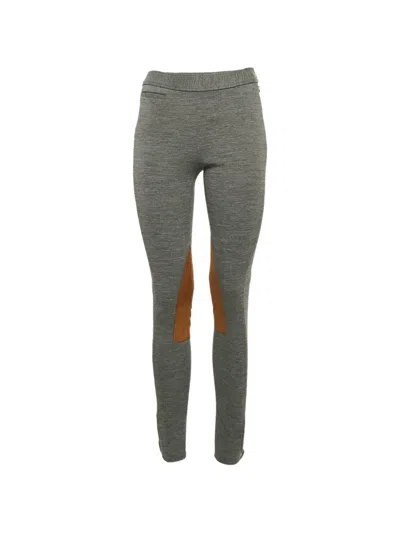 Pre-owned Polo Ralph Lauren Vintage Jodhpur Leggings In Grey