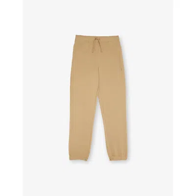 Polo Ralph Lauren Kids' Boys' Straight-leg Cotton-blend Jogging Bottoms Vintage Khaki/c8668 In Brown