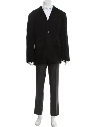 Pre-owned Polo Ralph Lauren Vintage Late 2000's - Early 2010's Sport Coat In Black