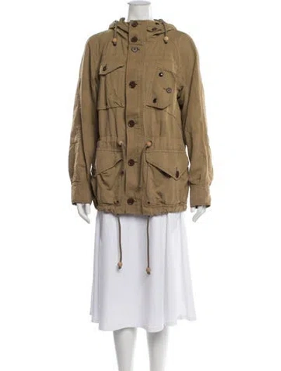 Pre-owned Polo Ralph Lauren Vintage Late 2000's - Early 2010's Utility Jacket In Neutrals