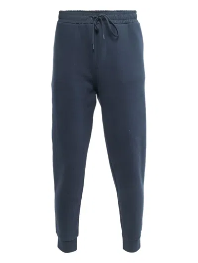 Pre-owned Polo Ralph Lauren Vintage Polo Pony-embroidery Track Pants In Blue