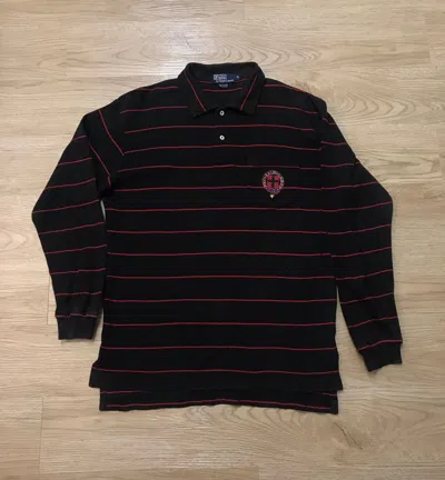 Pre-owned Polo Ralph Lauren Vintage T Long Sleeve Polo In Multicolor