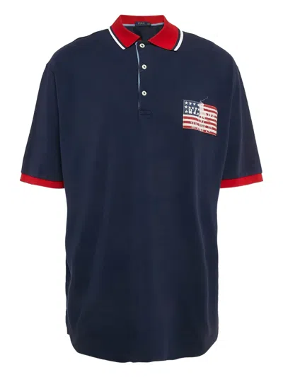 Pre-owned Polo Ralph Lauren Vintage  Contrasting-collar Polo Shirt