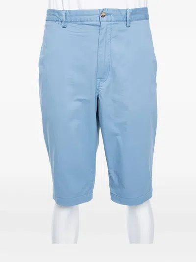Pre-owned Polo Ralph Lauren Vintage  Gabardine Shorts In Blue