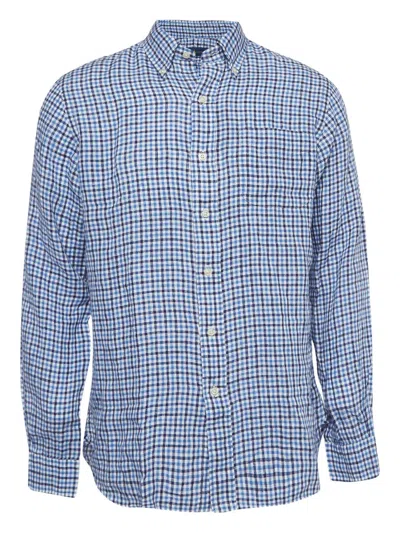 Pre-owned Polo Ralph Lauren Vintage  Gingham Linen Shirt