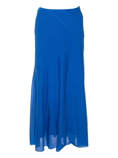 Pre-owned Polo Ralph Lauren Vintage  Pleated Maxi Skirt