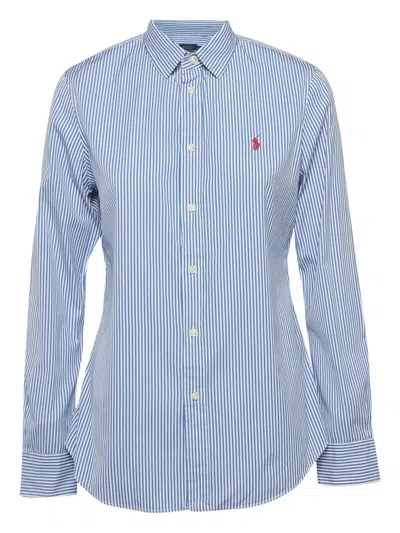 Pre-owned Polo Ralph Lauren Vintage  Striped Button-up Shirt