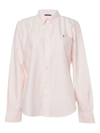 Pre-owned Polo Ralph Lauren Vintage  Striped Cotton Shirt