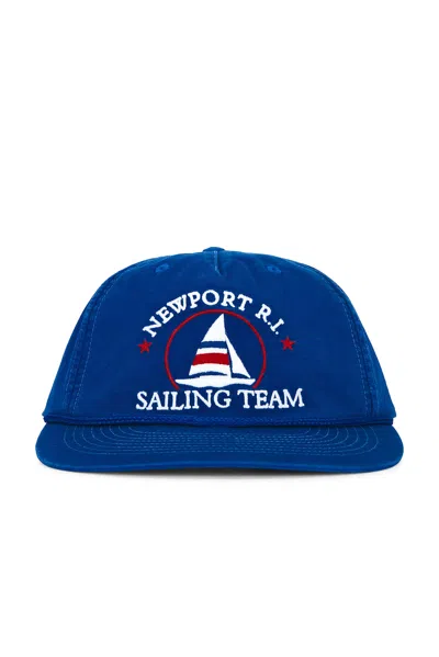 Polo Ralph Lauren Vintage Sailing Team Trucker Cap In Sapphire Star