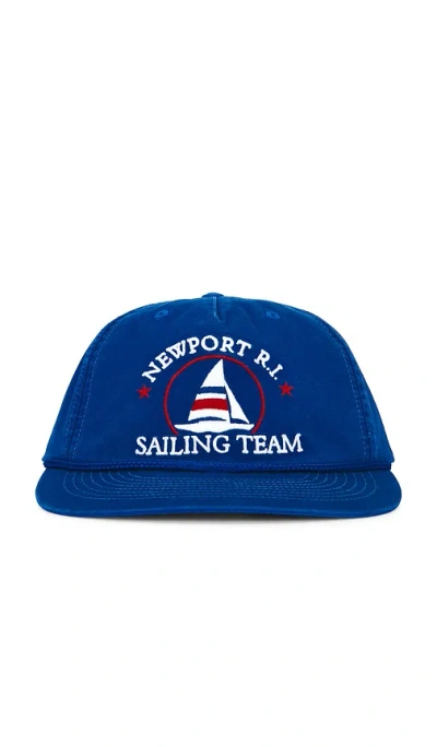 Polo Ralph Lauren Vintage Sailing Team Trucker Cap In Sapphire Star