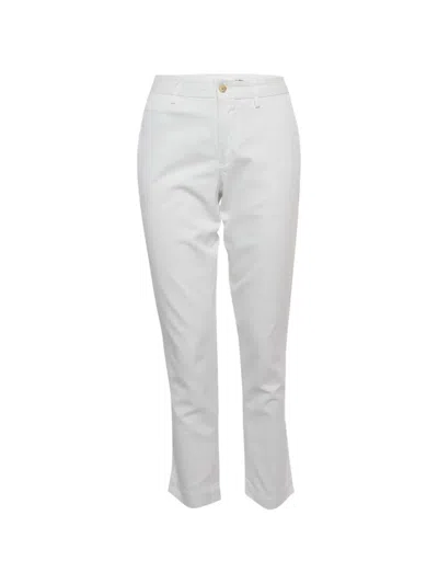 Pre-owned Polo Ralph Lauren Vintage Skinny Jeans In White