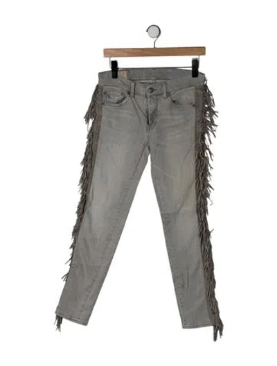 Pre-owned Polo Ralph Lauren Vintage Skinny Leg Jeans In Green