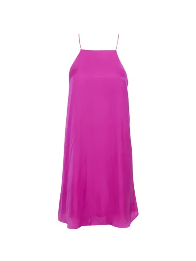 Pre-owned Polo Ralph Lauren Vintage Strappy Mini Dress In Pink