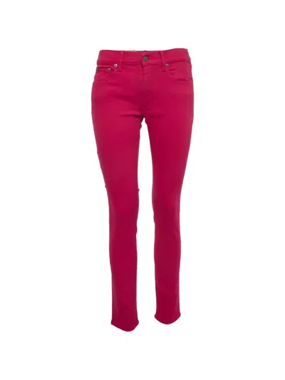 Pre-owned Polo Ralph Lauren Vintage Tompkins Skinny Jeans In Pink