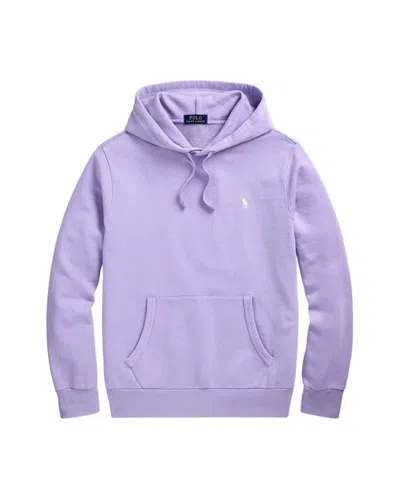 Polo Ralph Lauren Vintage Wash Lavanda Cotton Sweatshirt In Purple