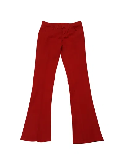 Pre-owned Polo Ralph Lauren Vintage Wide-leg Jeans In Red