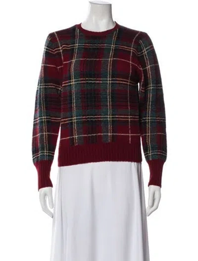 Pre-owned Polo Ralph Lauren Vintage Wool Sweater In Red