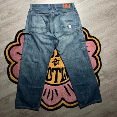 Pre-owned Polo Ralph Lauren Vintage Y2k Ralph Laurent Polo Jeans Co Carpenter Denim Jeans In Blue