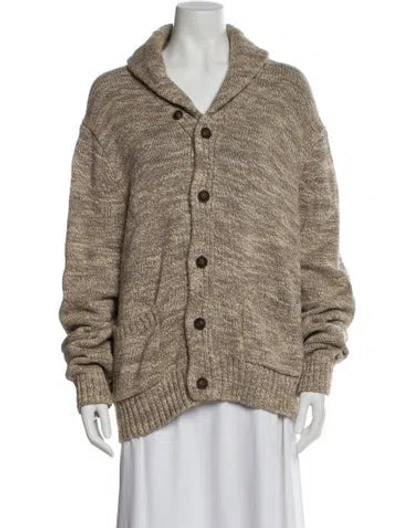 Pre-owned Polo Ralph Lauren V-neck Sweater In Neutral