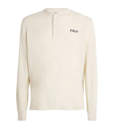 Polo Ralph Lauren Waffle-knit Henley T-shirt