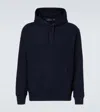 Polo Ralph Lauren Waffle-knit Hoodie In Blue