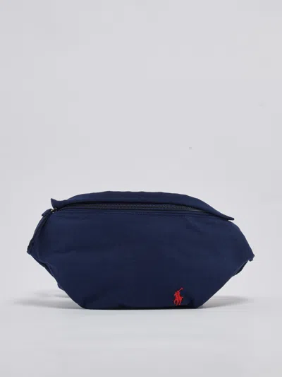 Polo Ralph Lauren Waist Bag-medium Shoulder Bag In Navy