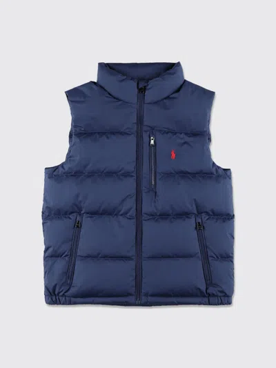Polo Ralph Lauren Waistcoat Kids Color Blue