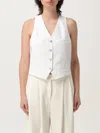 Polo Ralph Lauren Linen Vest In White